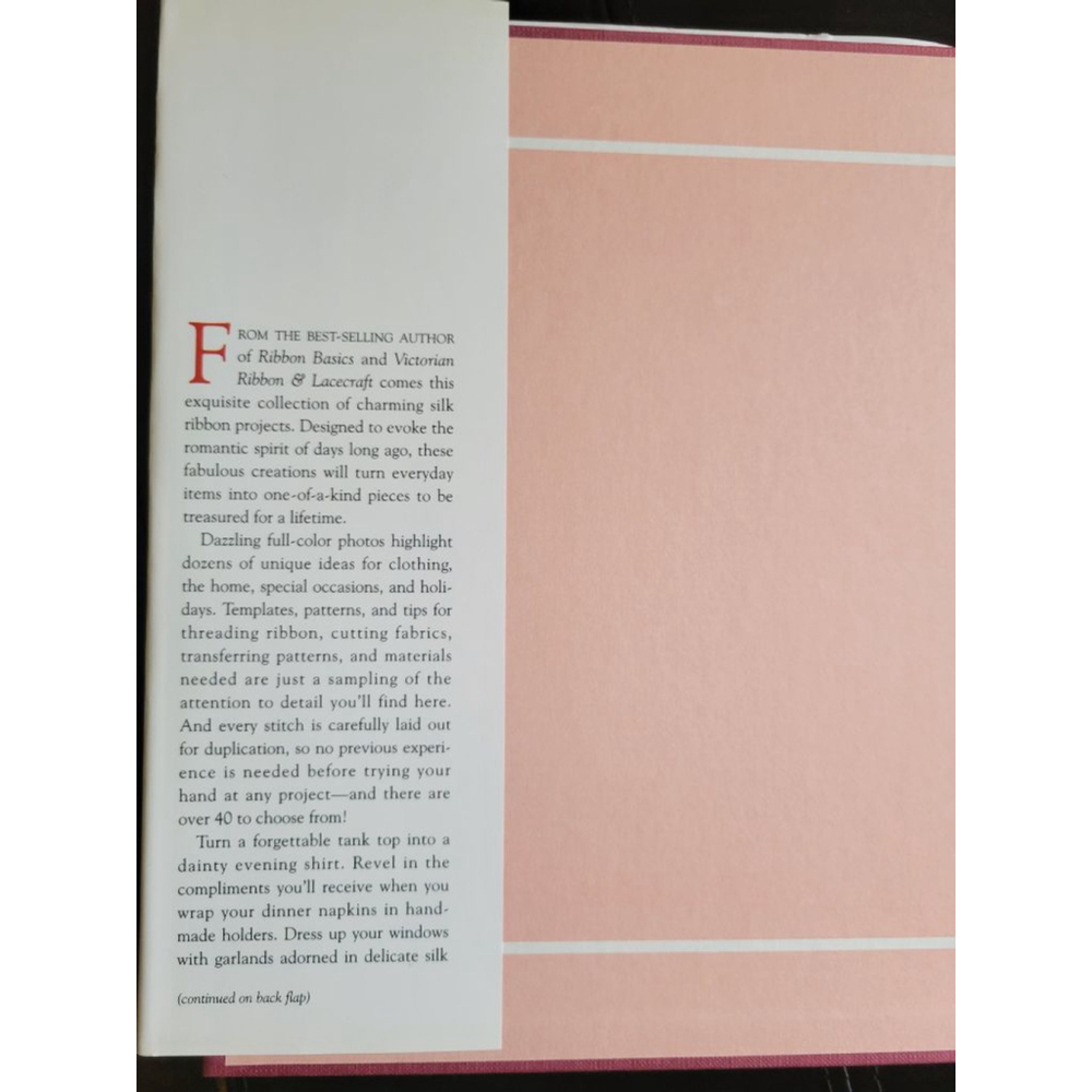 Vintage Romantic Silk Ribbon Keepsakes Hardcover Mary Jo Hiney - Picture 4 of 9